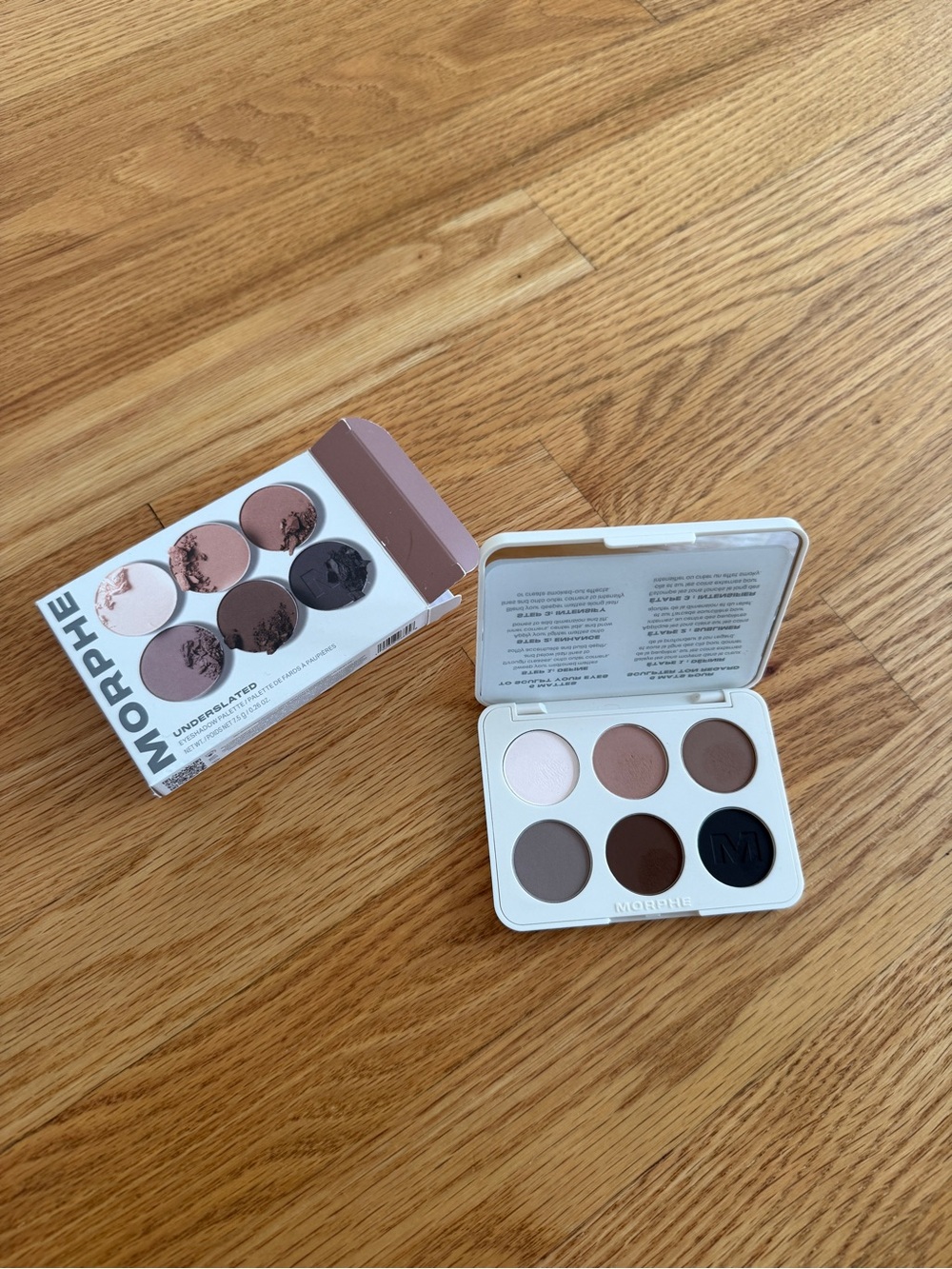 Morphe eyeshadow palette underslated